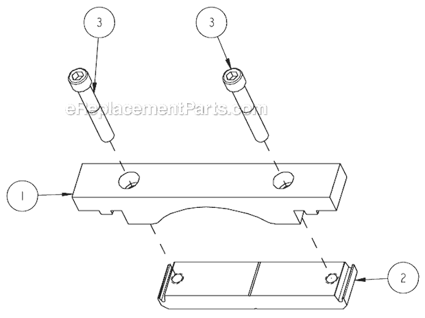 Page E Diagram and Parts List for MK-1590  MK Diamond Concrete Saw